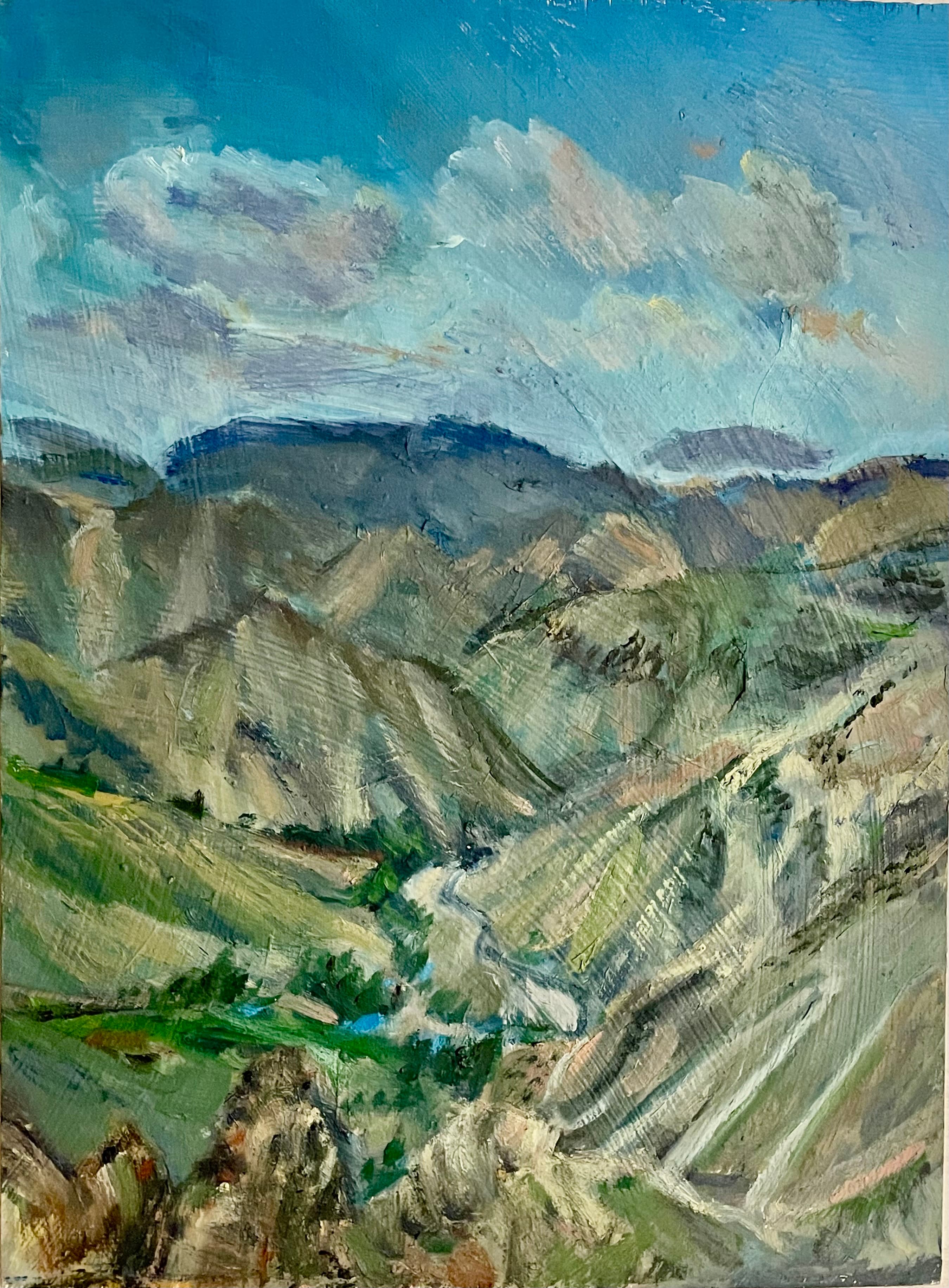 Dizin valley in summer